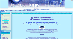 Desktop Screenshot of ec-eau-logis.info